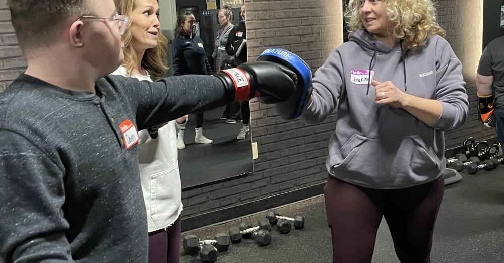 DOWN TO BOX with Boxer and Trainer