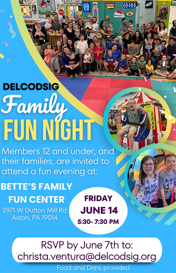 DELCODSIG Family Fu
 n Night at Bette