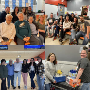 Bowling Night Photo of all of the parents who attended the event.