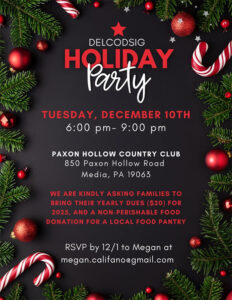 The 2024 DSIG Holiday Party 🎁 @ Paxon Hollow Country Club