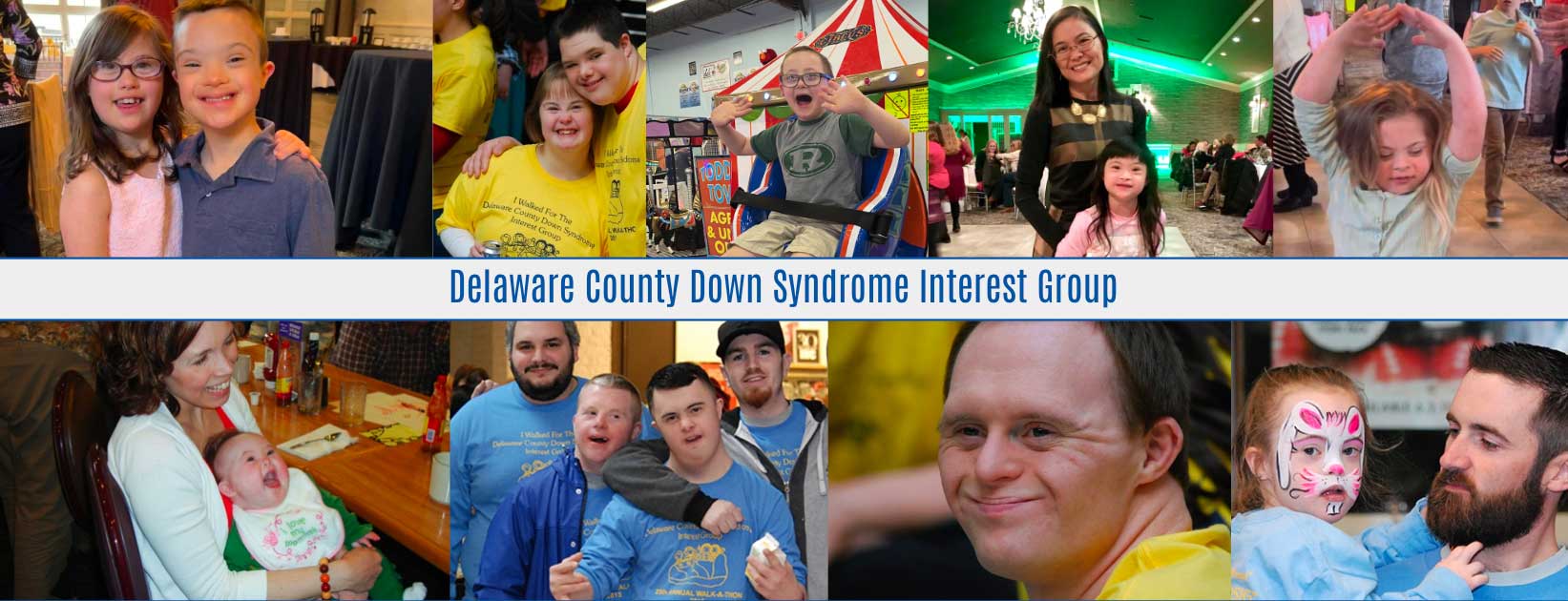 Delaware County Down Syndrome Interest Group Banner
