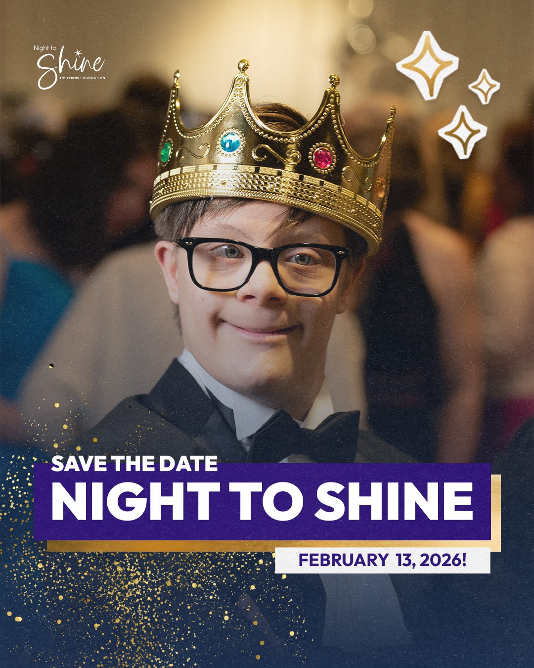 Save The Date - Night to Shine - February 13, 2026