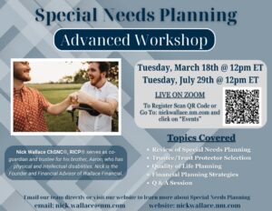 Special Needs Planning: Advanced Workshop