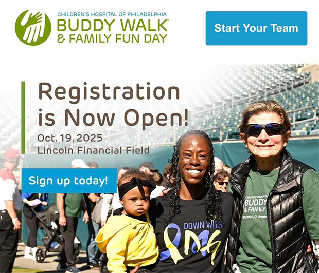 CHOP Buddy Walk & Family Fun Day!💛💙 - Registration Now Open