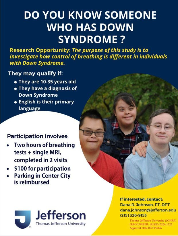Do You Know Someone Who Has Down Syndrome? Image of 3 people smiling.