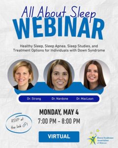 All About Sleep Webinar Poster